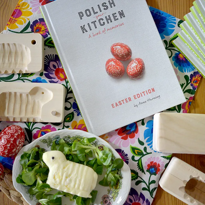 Easter Gift Box with Lamb Butter Mold